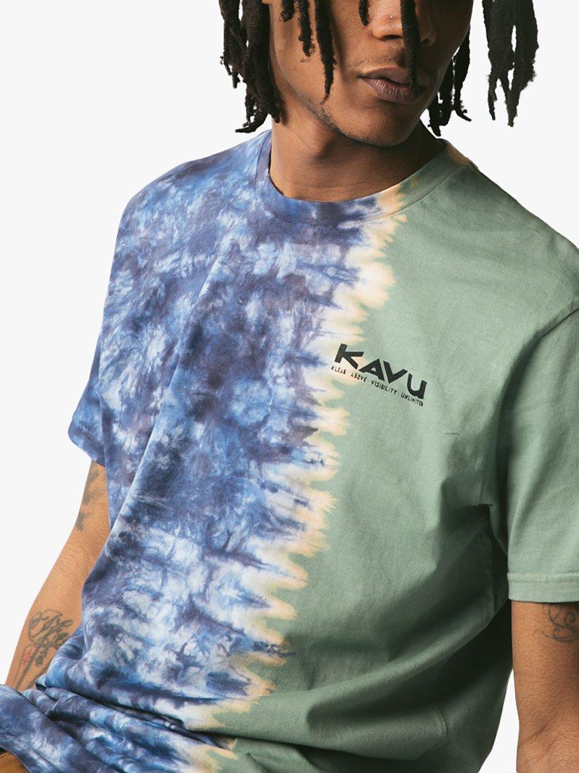 KAVU Klear Above Etch Art Logo T-Shirt, Stormy Seas
