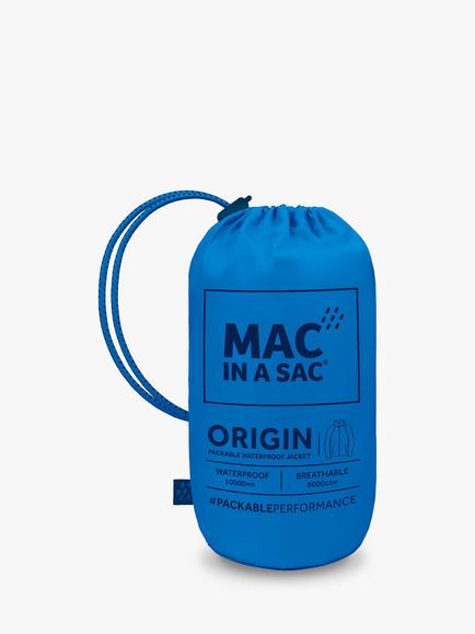 Mac In A Sac Origin II Unisex Packable Waterproof Jacket - view 2, Ocean Blue
