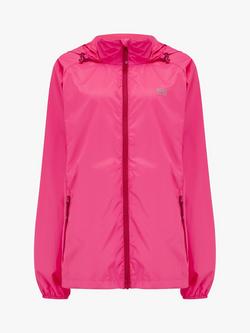 Mac In A Sac Origin II Unisex Packable Waterproof Jacket, Pink