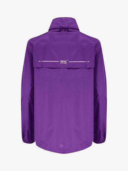 Mac In A Sac Origin II Unisex Packable Waterproof Jacket - view 2, Purple