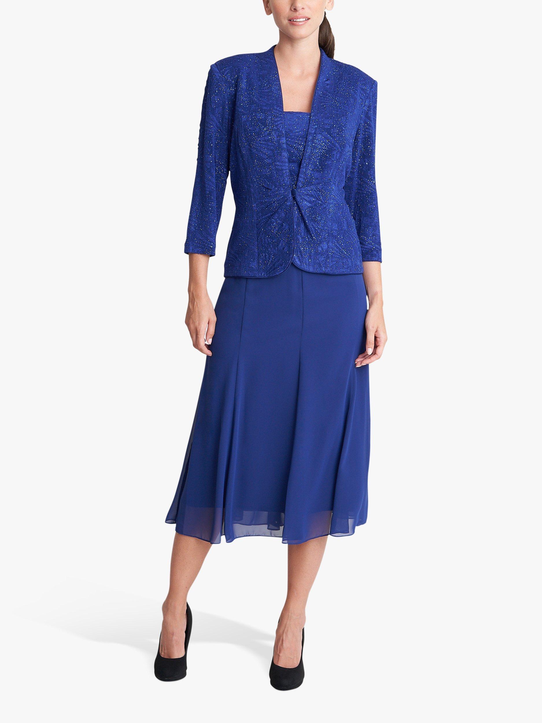 Gina Bacconi Tillie Glitter Knit Tank Midi Dress