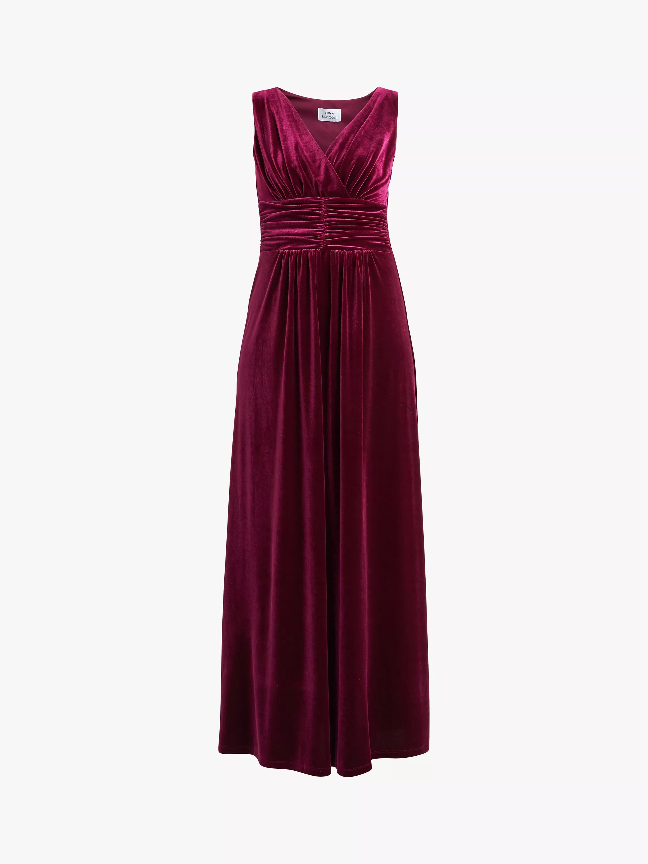 【海外限定】GinaBacconi ドレス☆Red Minka Velvet Maxi Dress Buy Gina Bacconi Red Minka Velvet Maxi Dress With Cowl Neck