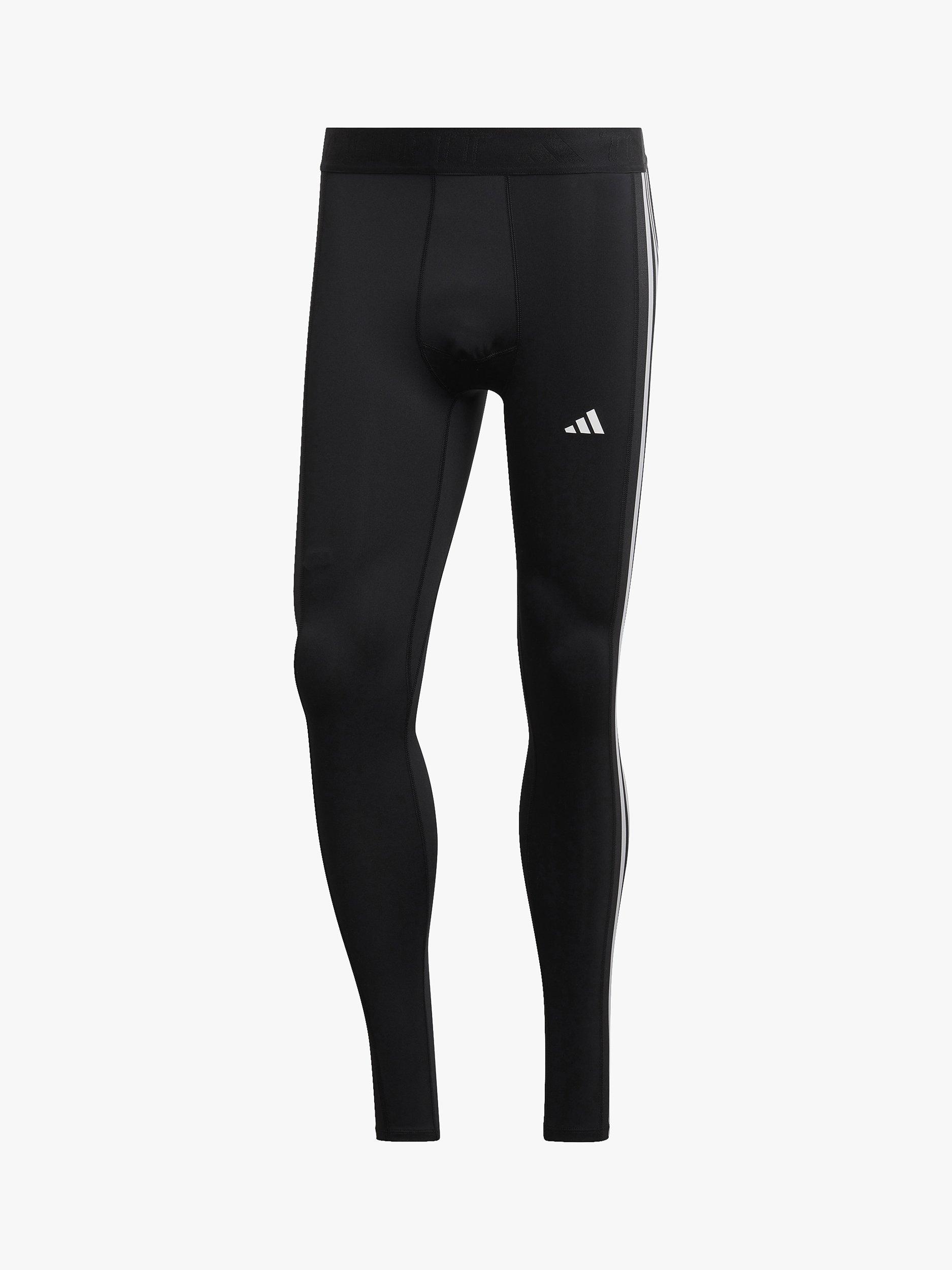 adidas Techfit 3-Stripes Long Gym Leggings