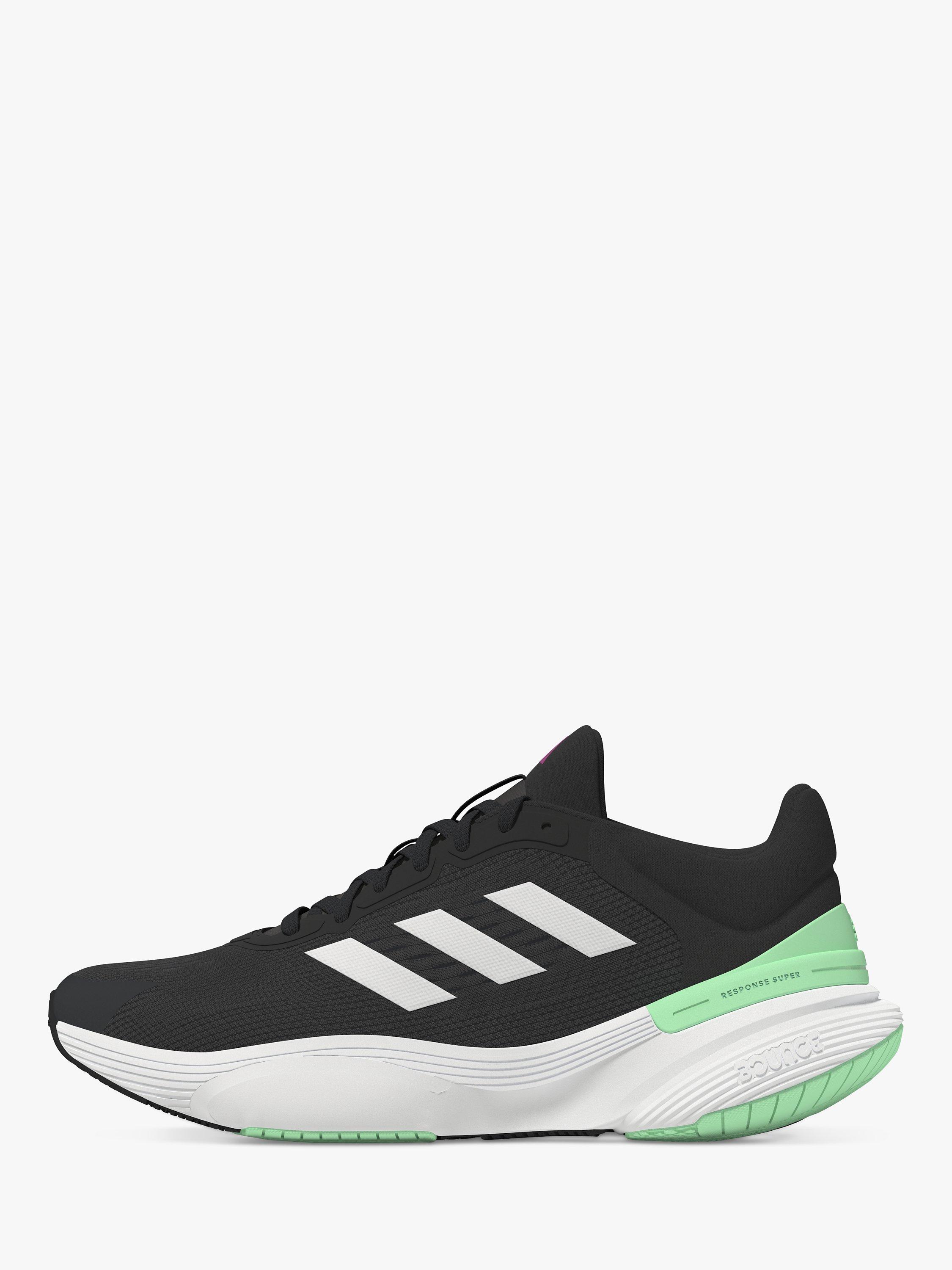 adidas Response Super 3.0 Women's Running Shoes, Carbon/CloudWhite/Pulse Mint, 5.5