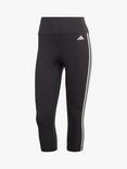 adidas Train Essentials 3-Stripes High-Waisted 3/4 Leggings