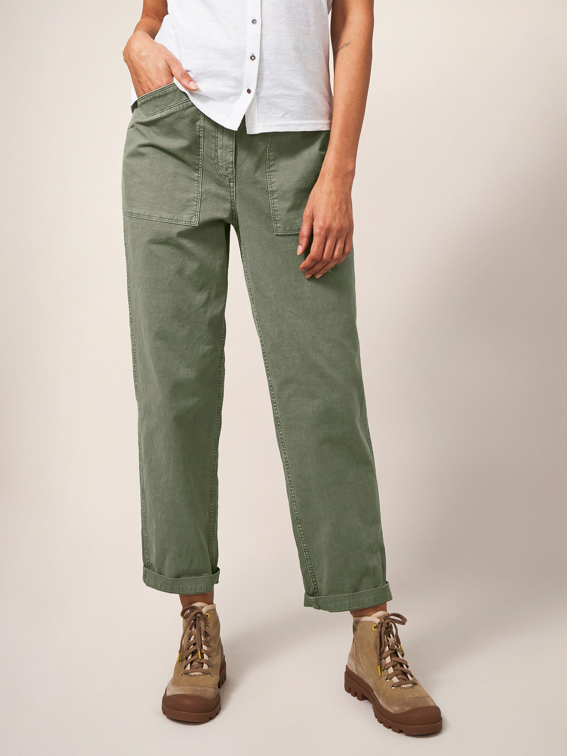 White Stuff Tessa Chinos, Green