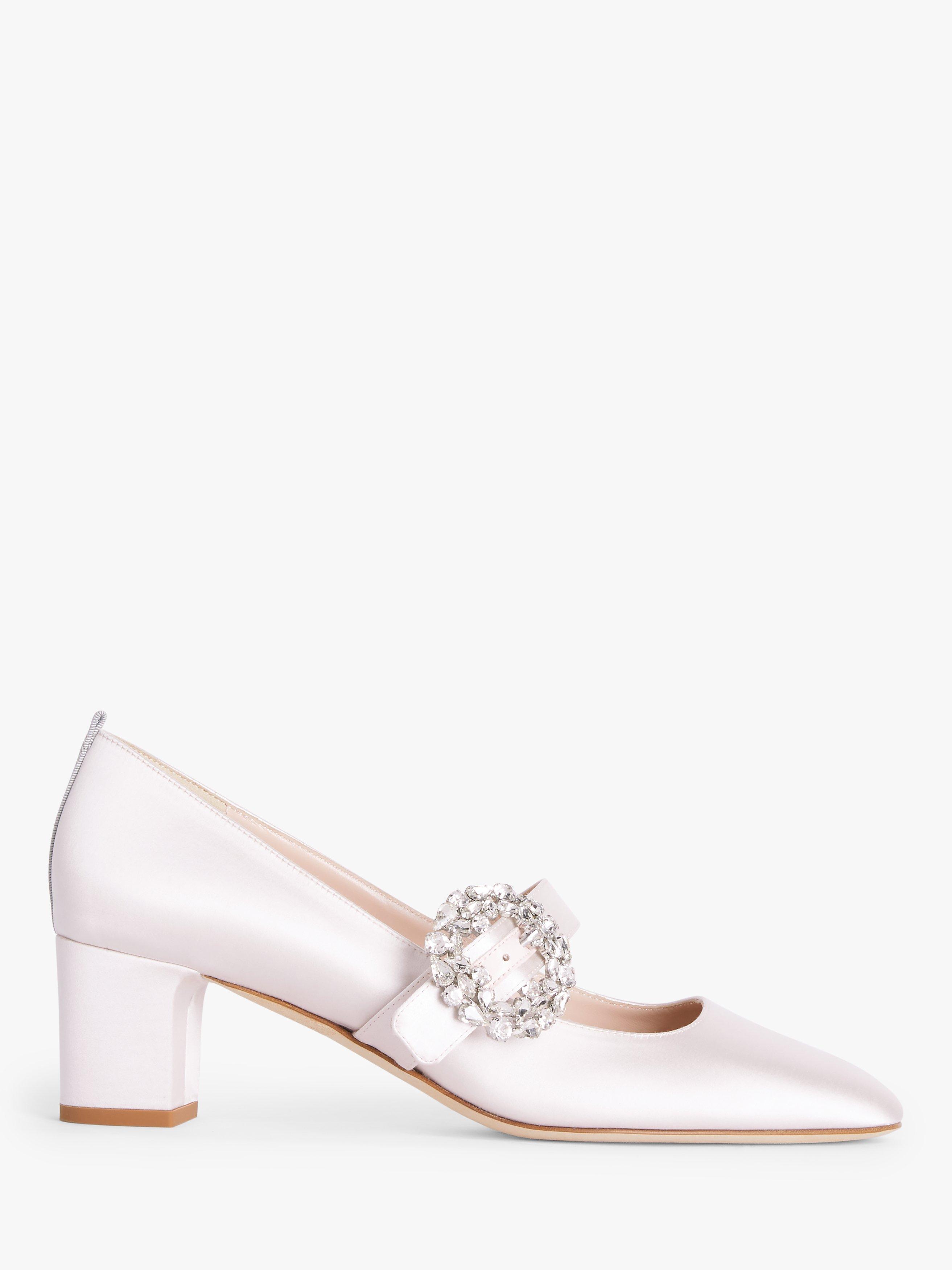 SJP by Sarah Jessica Parker Cosette Mary Jane Satin Court Shoes