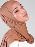 Aab Premium Jersey Hijab, Camel