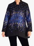 chesca Floral Placement Jacquard Jacket
