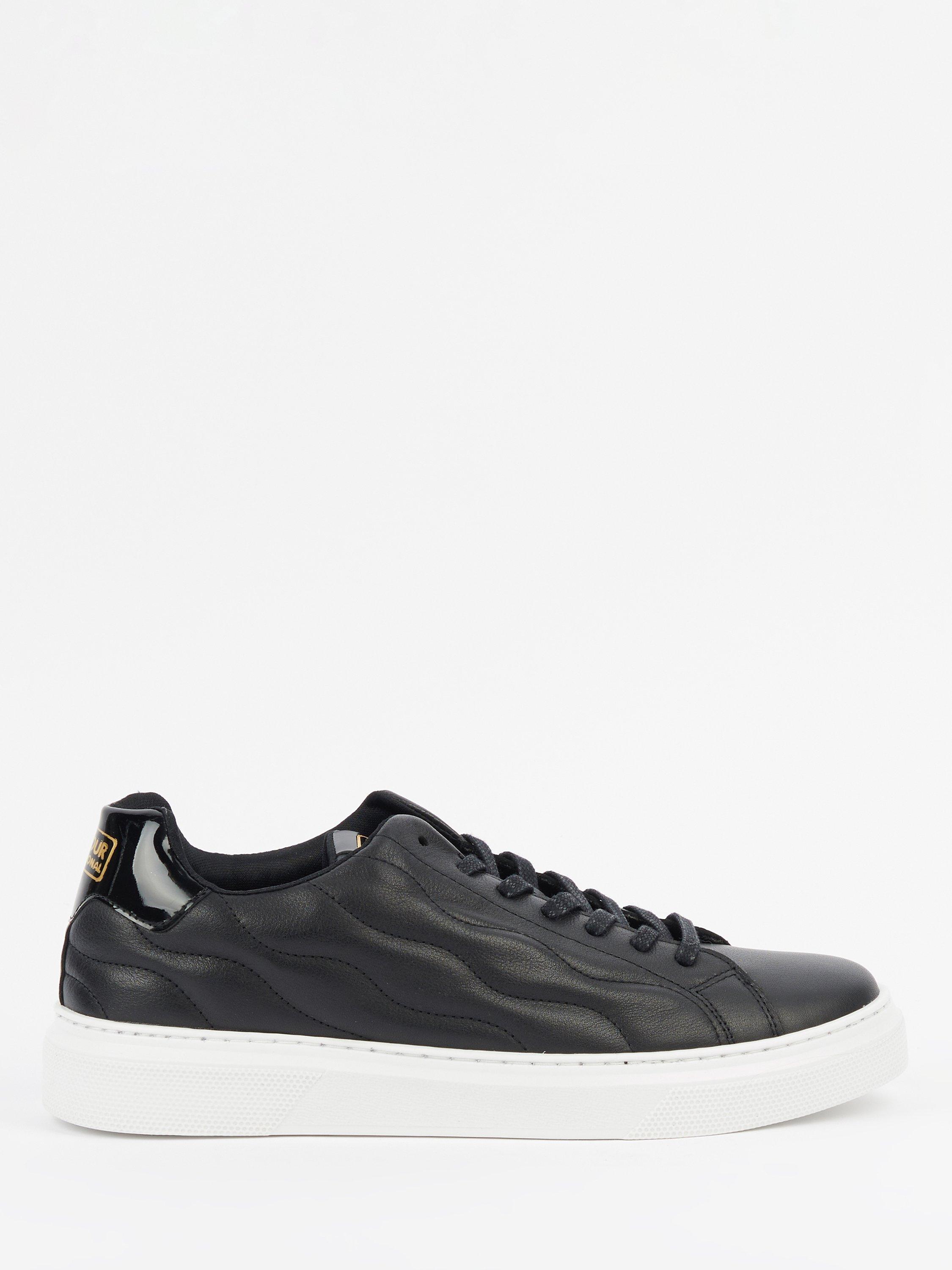 Barbour International Glendale Men's Low Top Trainers, Black