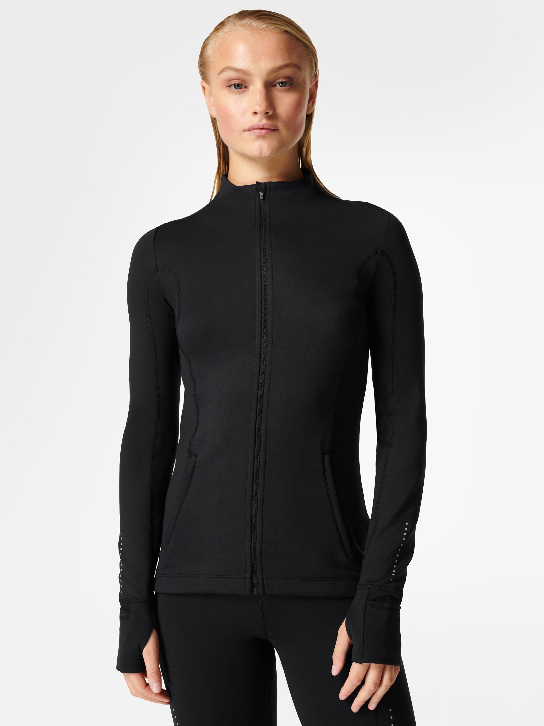 Sweaty Betty Therma Workout Jacket, Black