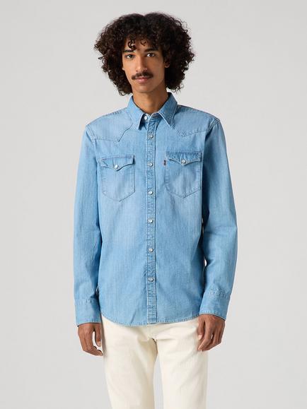 Levi's Barstow Denim Shirt, Indigo, Indigo