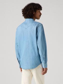 Levi's Barstow Denim Shirt, Indigo - view 2, Indigo