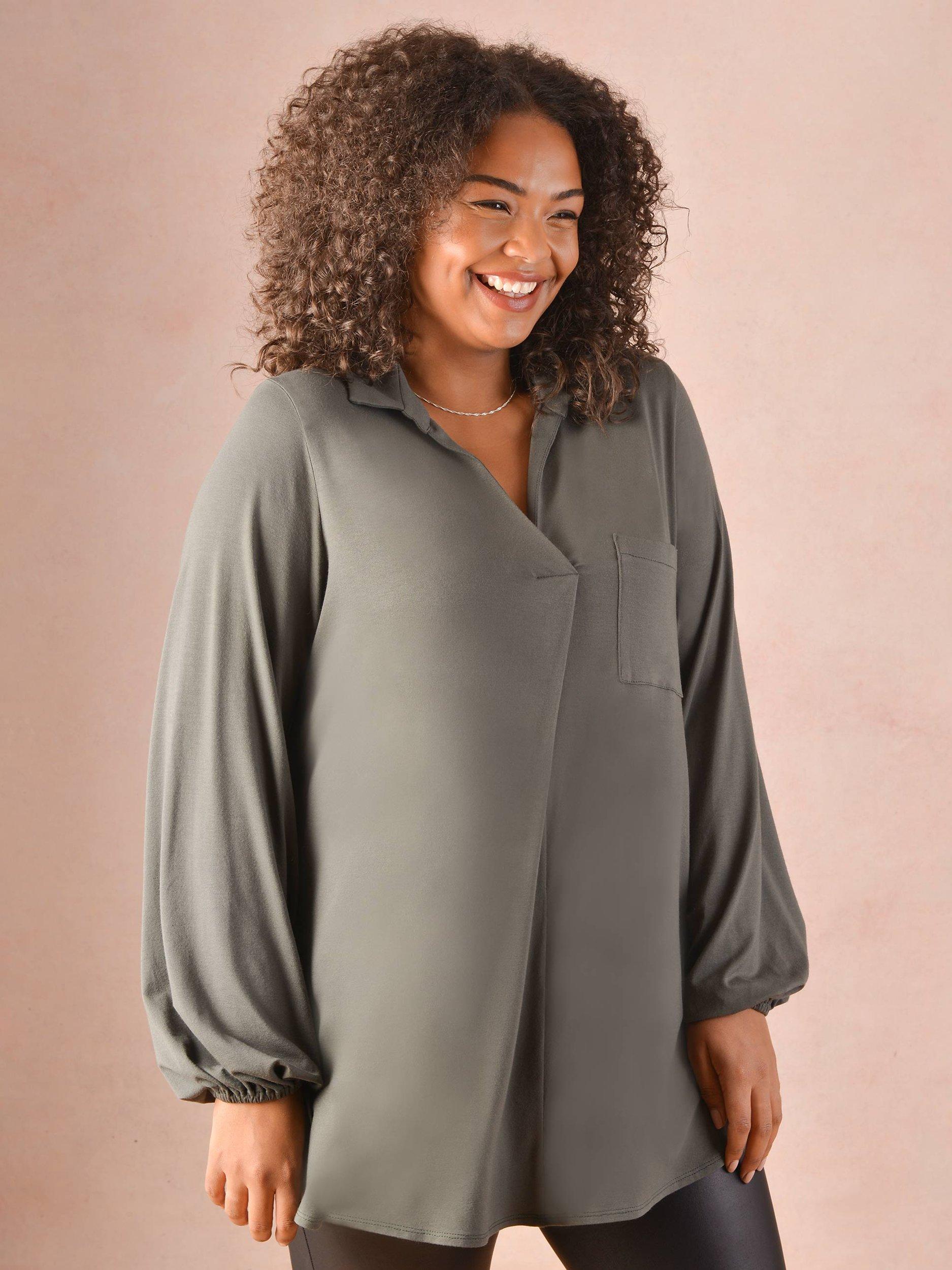 Live Unlimited Curve Longline Jersey Shirt