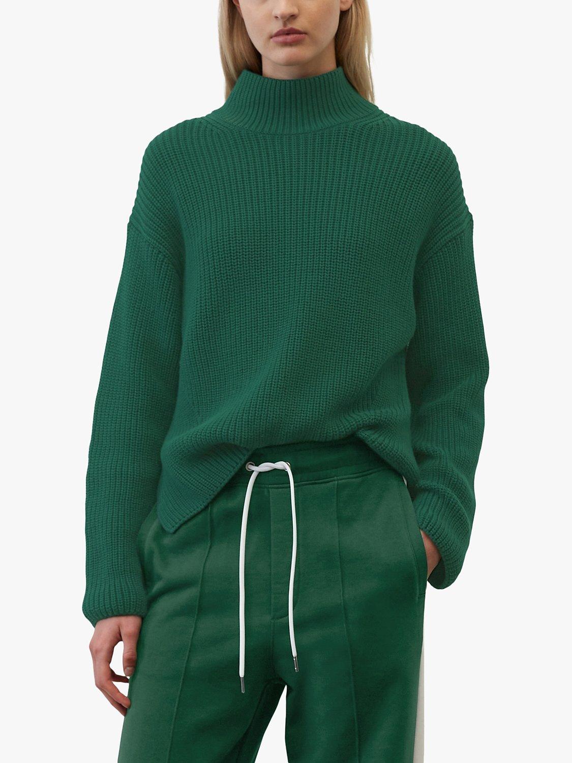 Marc O'Polo Cotton Mock Neck Jumper