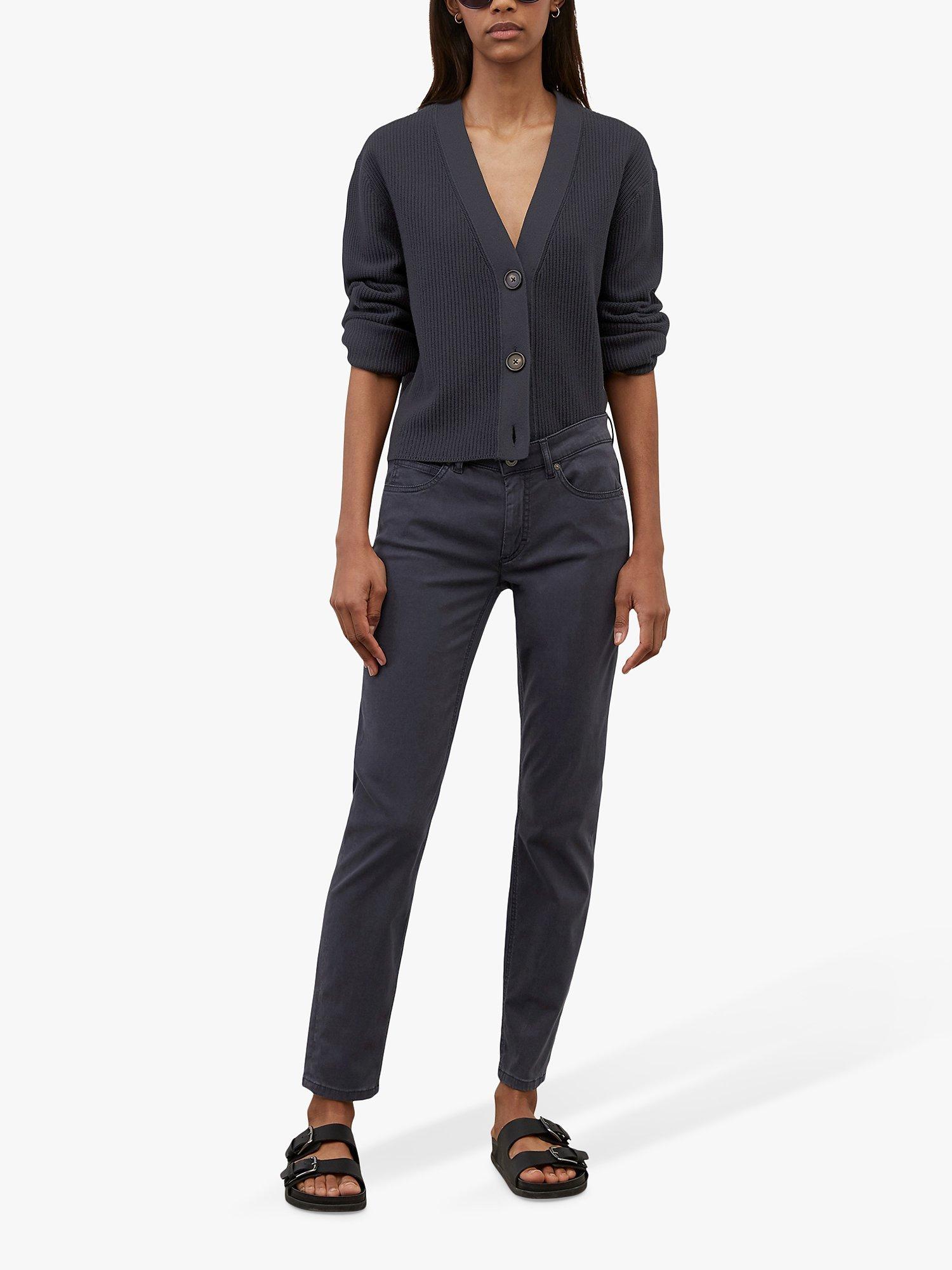 Marc O'Polo Mid Waist Slim Jeans, Blue