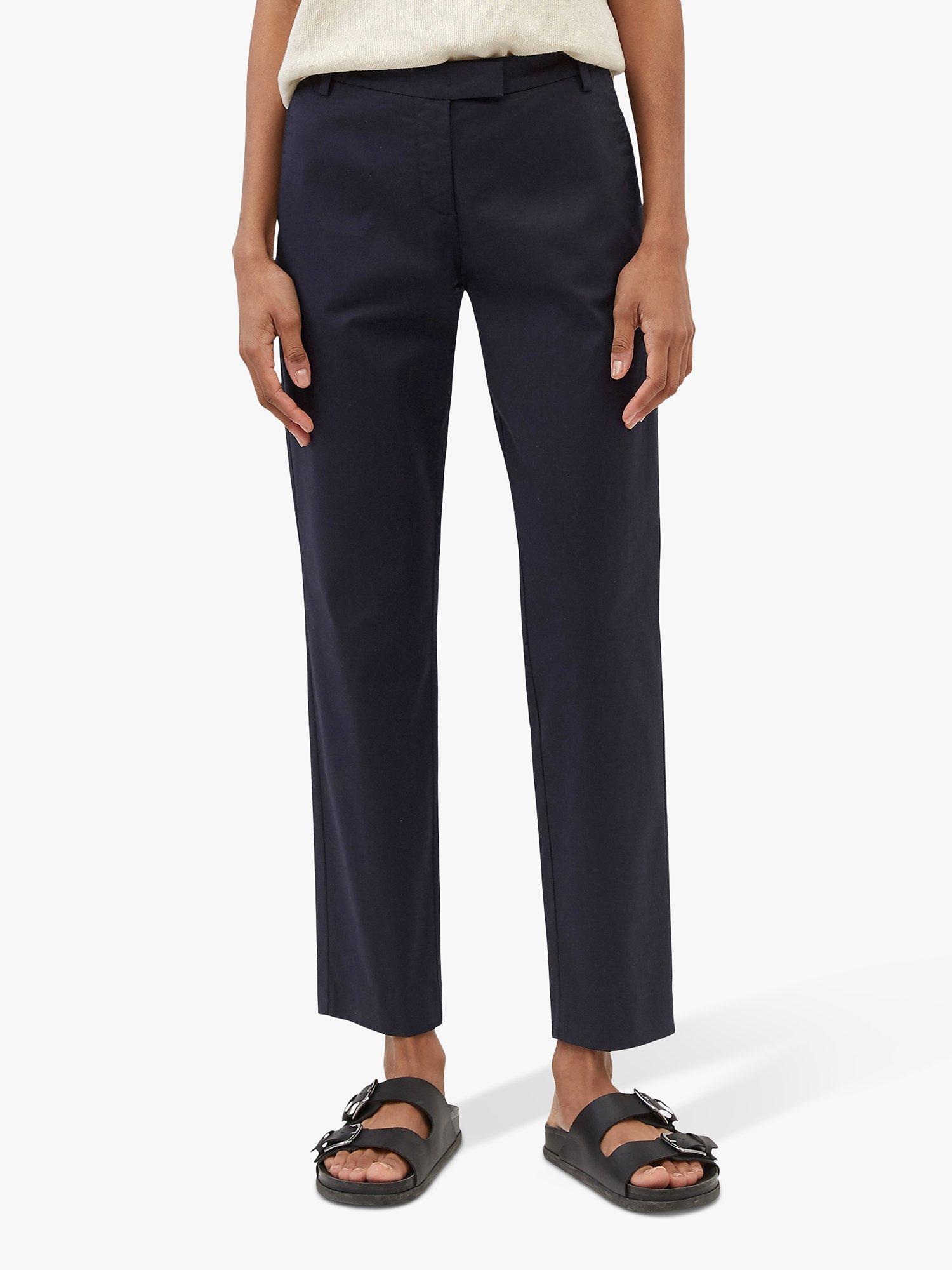Product image 1 of 5, which shows Marc O'Polo Comfy Slim Fit Trousers, Blue, 6