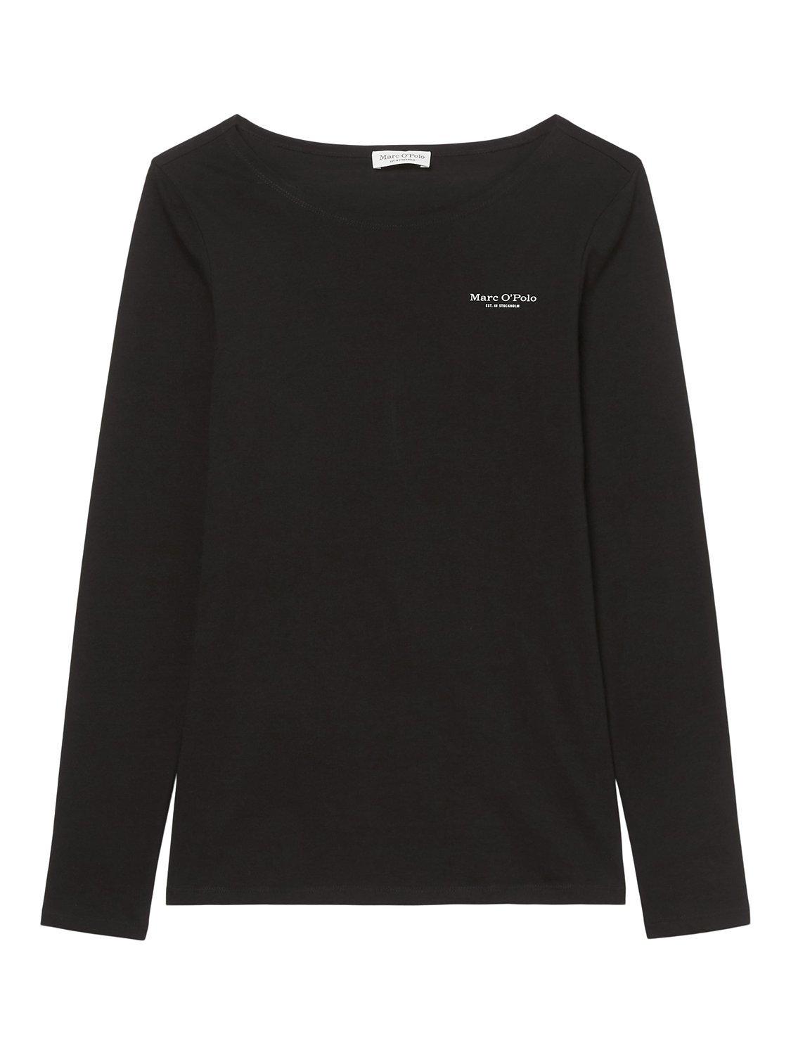 Marc O'Polo Round Neck Long Sleeve Cotton T-Shirt