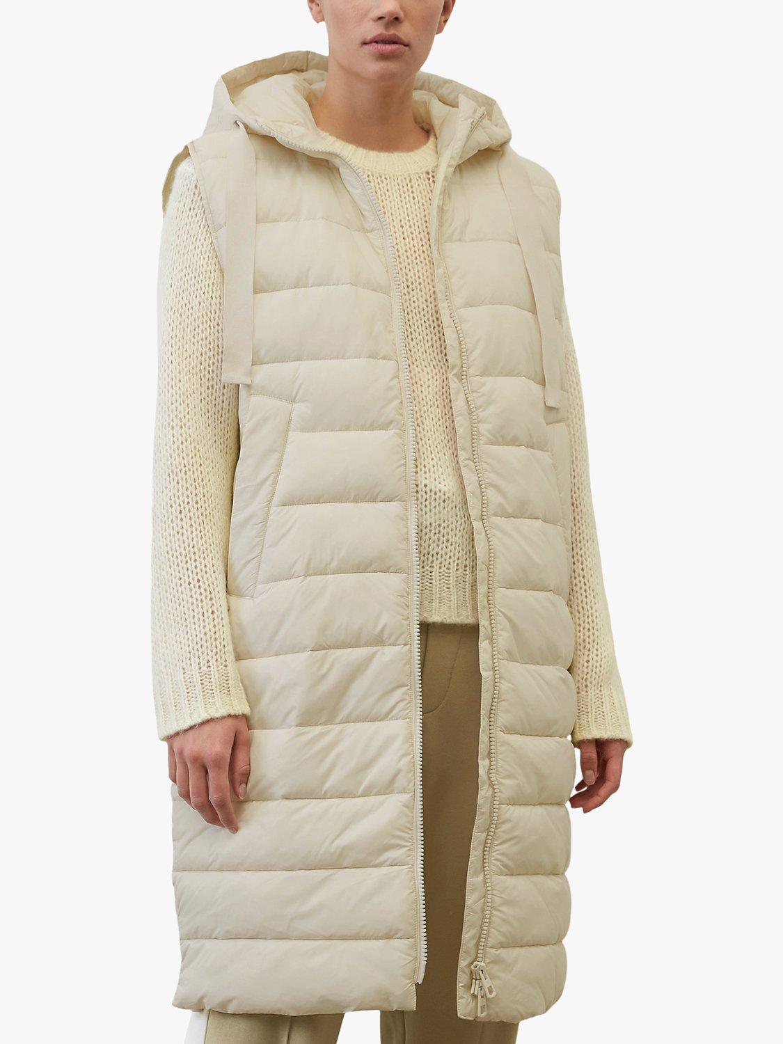 Marc O'Polo Recycled Sleeveless Body Warmer, White