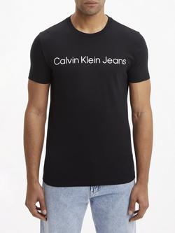 Calvin Klein Jeans Core Logo T-Shirt, Ck Black