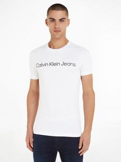Calvin Klein Jeans Core Logo T-Shirt, Bright White