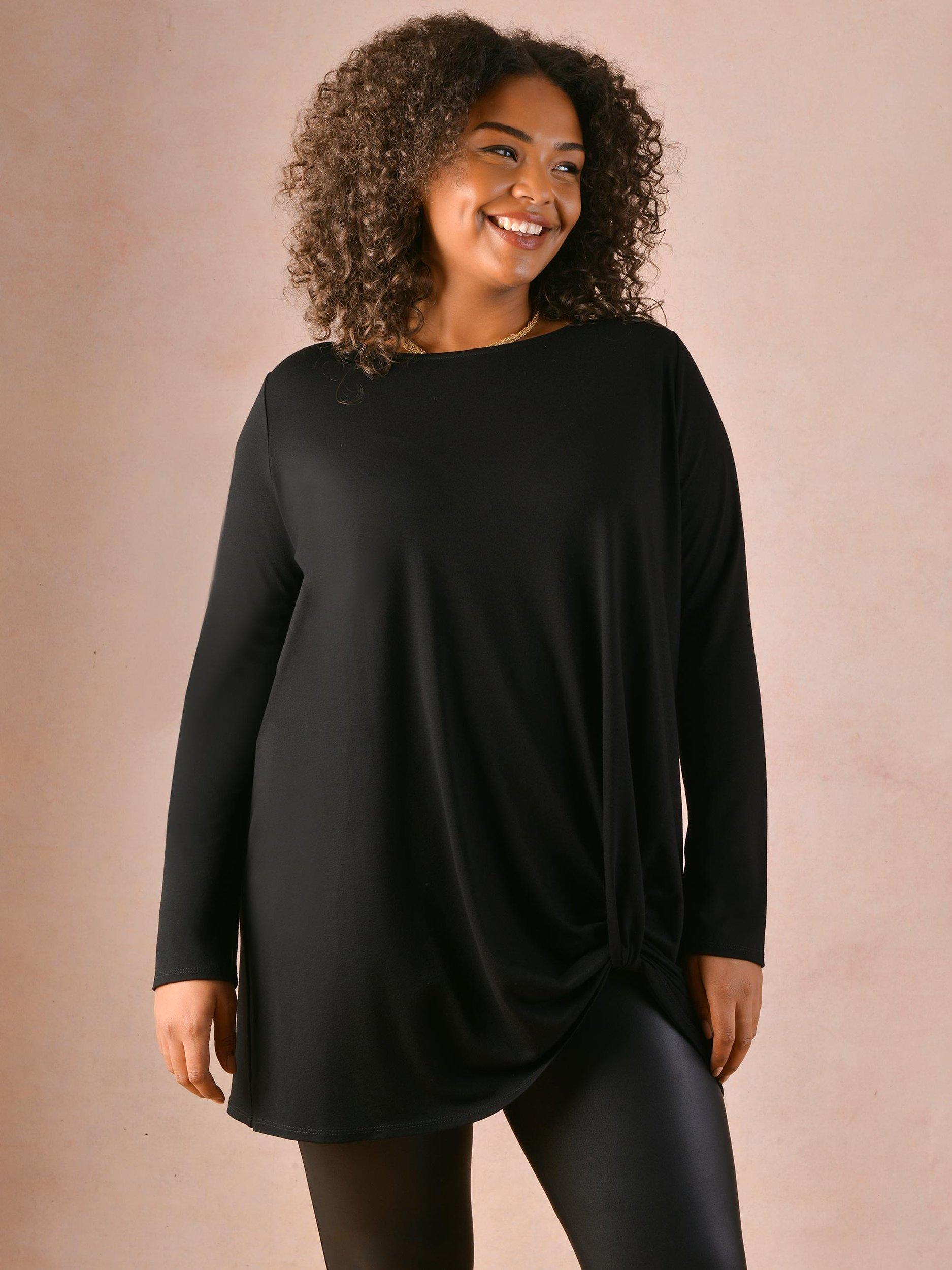 Live Unlimited Curve Twist Hem Top