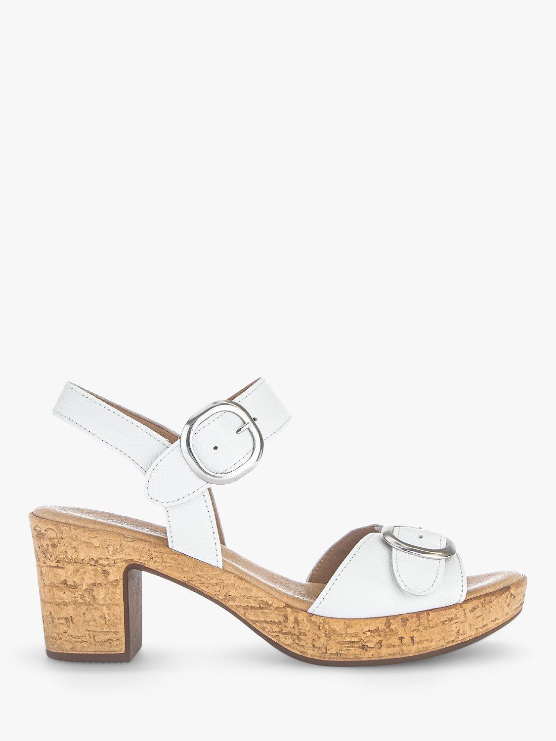 Gabor Fantastica Sling Back Sandals White
