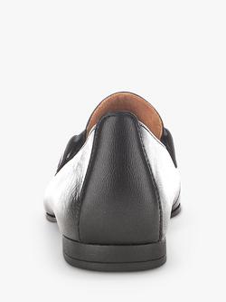 Gabor Jangle Leather Loafers - view 2, Black