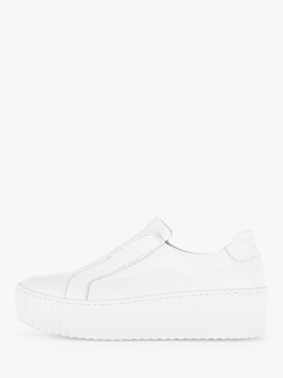 Gabor Debra Slip On Trainers, White