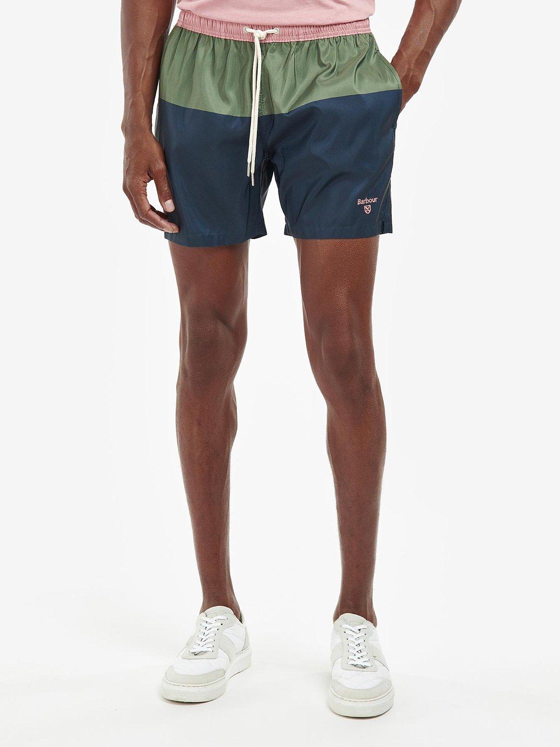 Barbour John Colour Block Swim Shorts, Multi