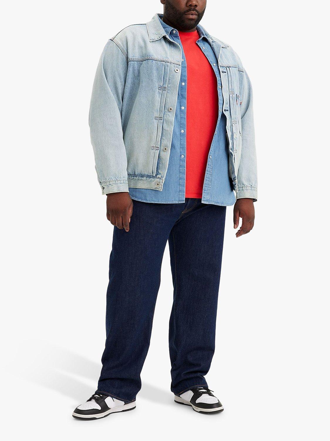 Levi's Big & Tall 501 Original Straight Jeans, Onewash