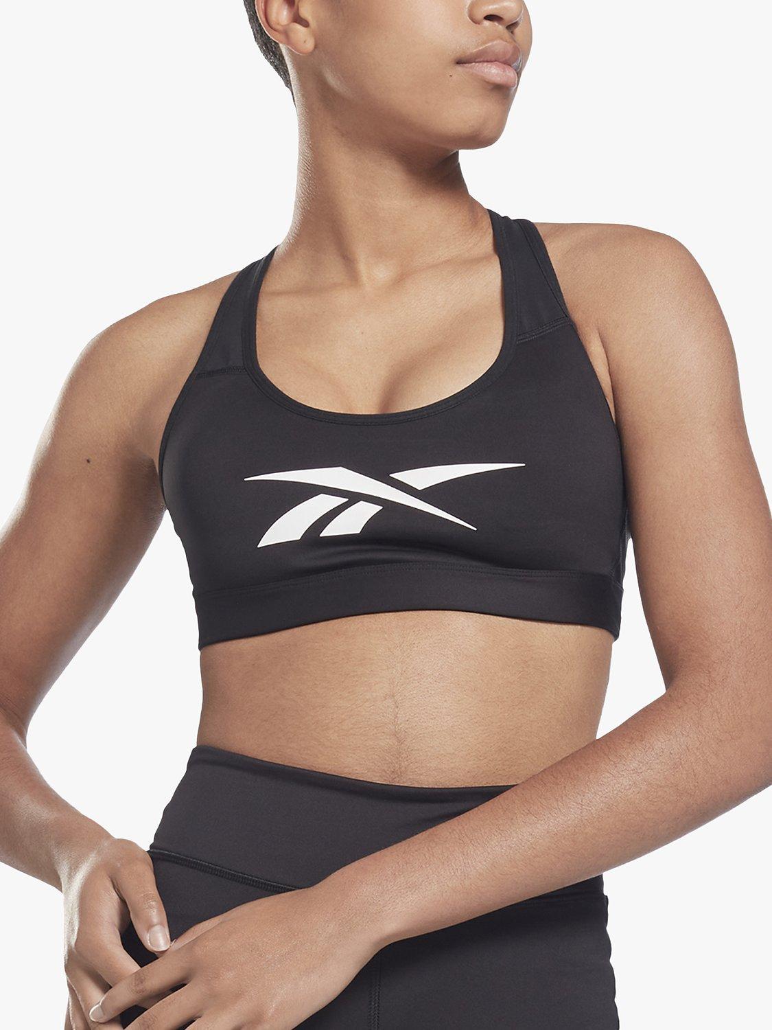 Reebok Lux Vector Racer Medium Impact Sports Bra