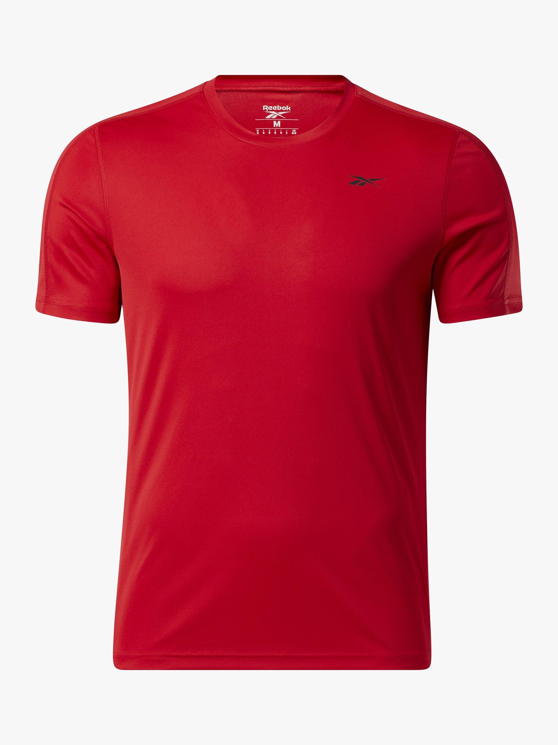 Reebok Training Tech Recycled Gym Top, Vector Red