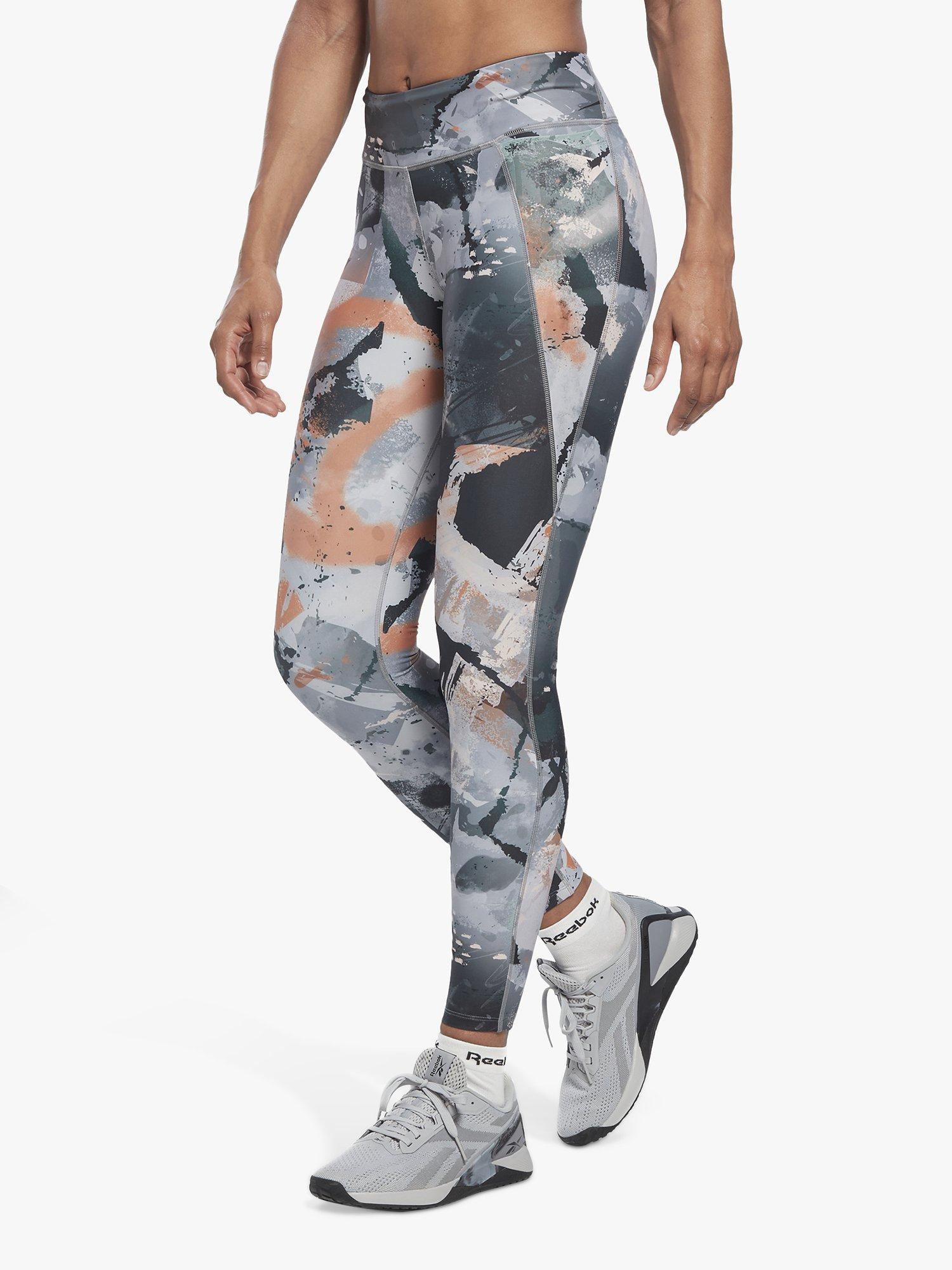 Reebok Lux Allover Print Bold Gym Leggings