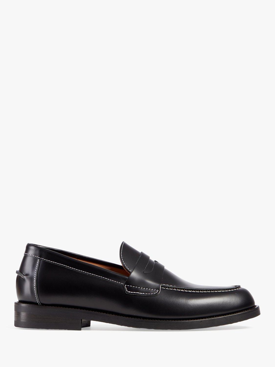 Duke + Dexter Wilde Leather Penny Loafers