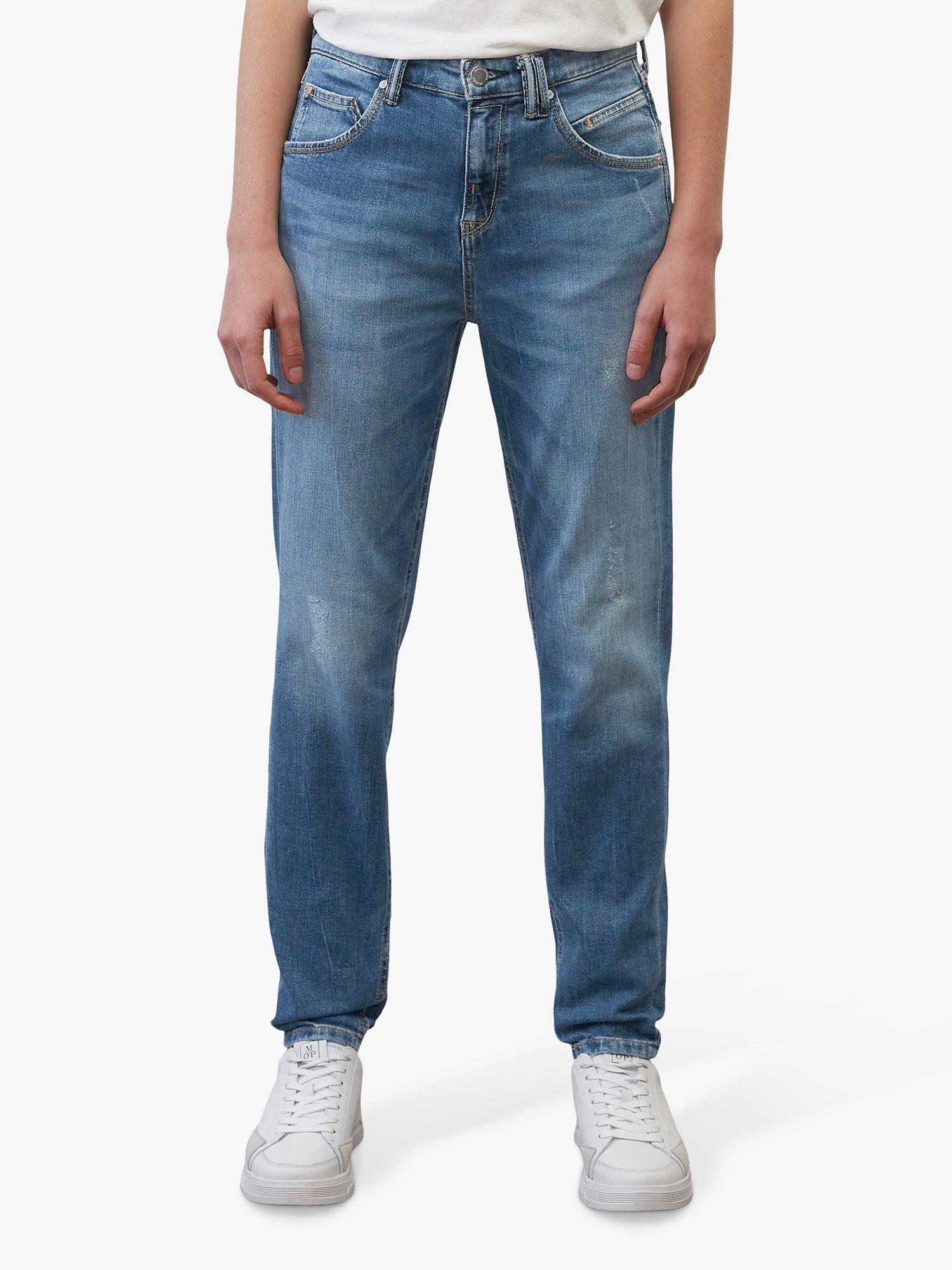 Marc O'Polo Denim Tapered Leg Boyfriend Fit Jeans, Multi