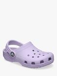 Crocs Kids' Classic Croc Clogs, Lavender