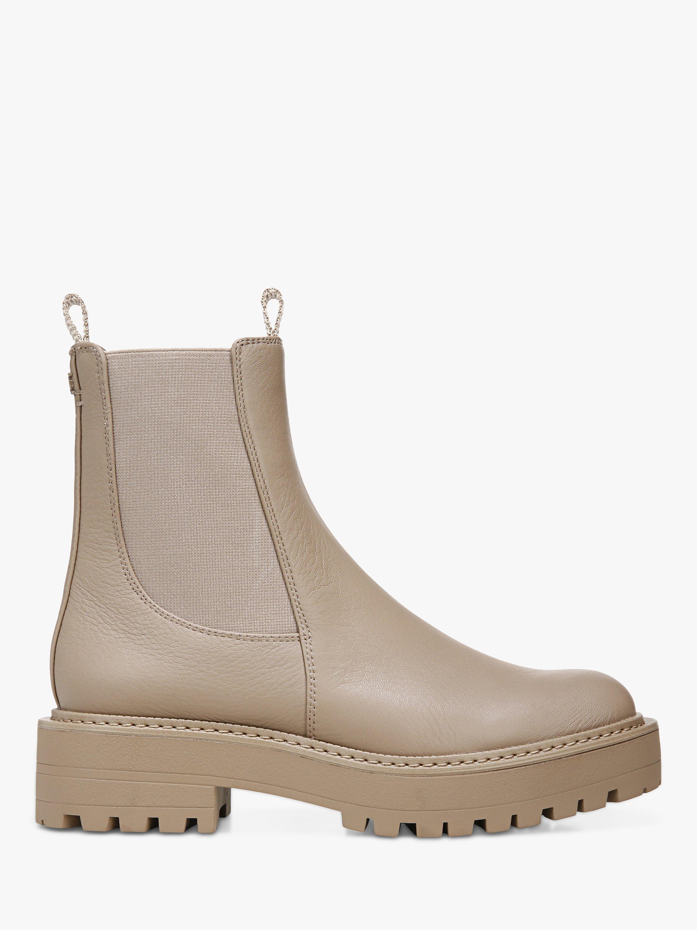 Sam Edelman Laguna Leather Chelsea Boots, Light Cedarwood, 5.5