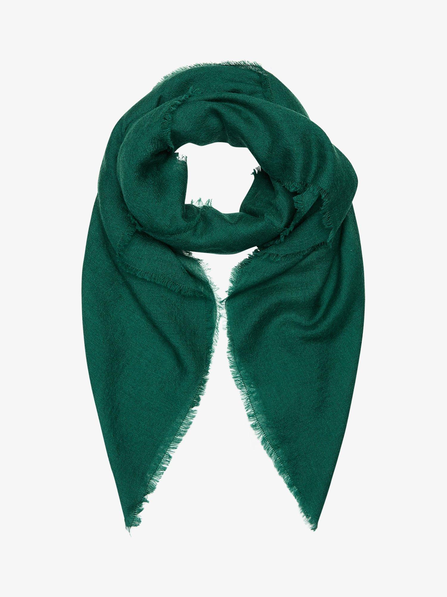 Unmade Copenhagen Ekka Wool Scarf, Evergreen, One Size