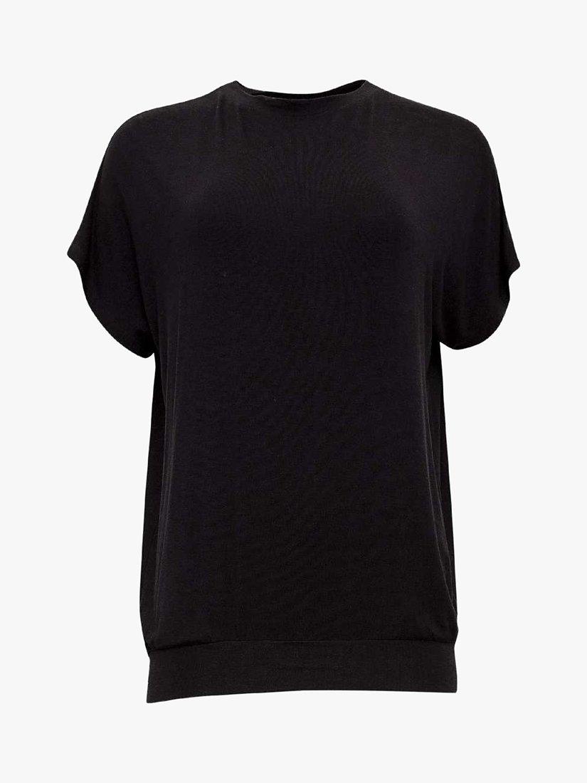 Product image 3 of 4, which shows Cyberjammies Alisha Slouch Cap Sleeve Top, Black, 8