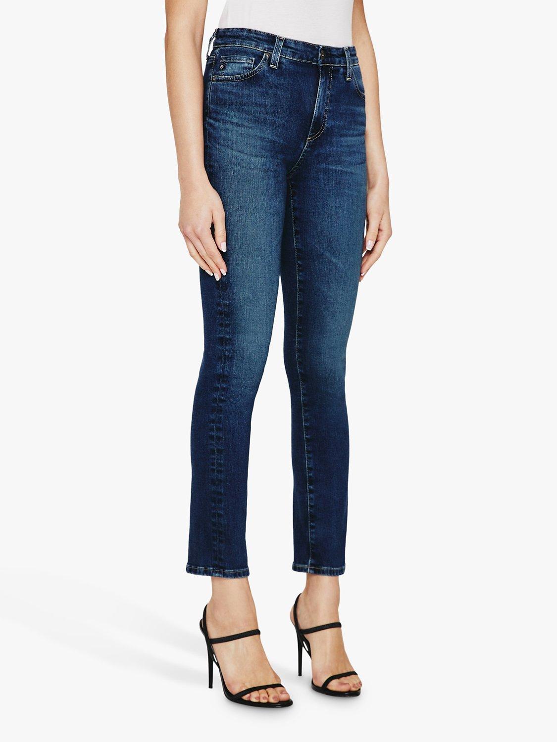 AG Mari Straight Cut Cropped Jeans, Kindling