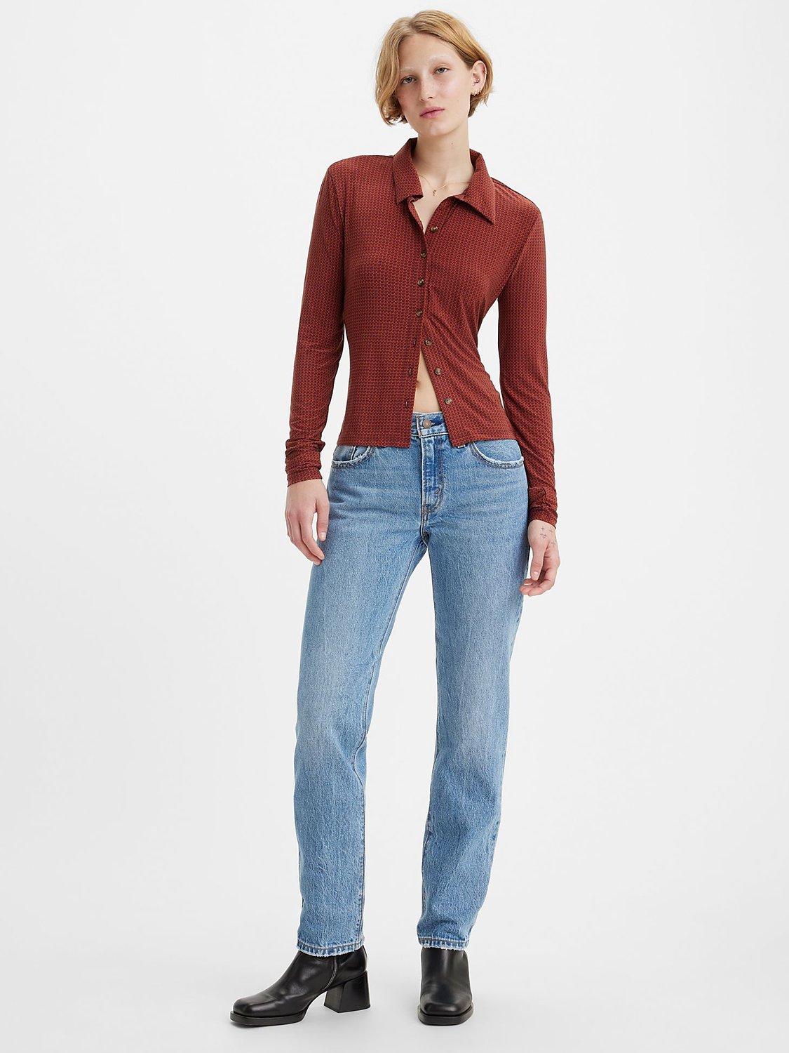 Levi's Middy Straight Cut Mid Rise Jeans, Good Grades