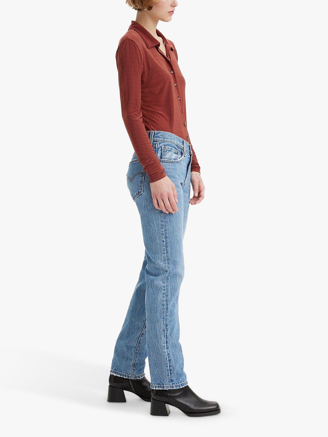 Levi's Middy Straight Cut Jeans, Good Grades, W28/L29