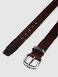 Rodd & Gunn Farmlands Leather Belt, Dark Brown