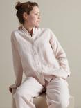 Bedfolk 100% Linen Women’s Lounge Shirt