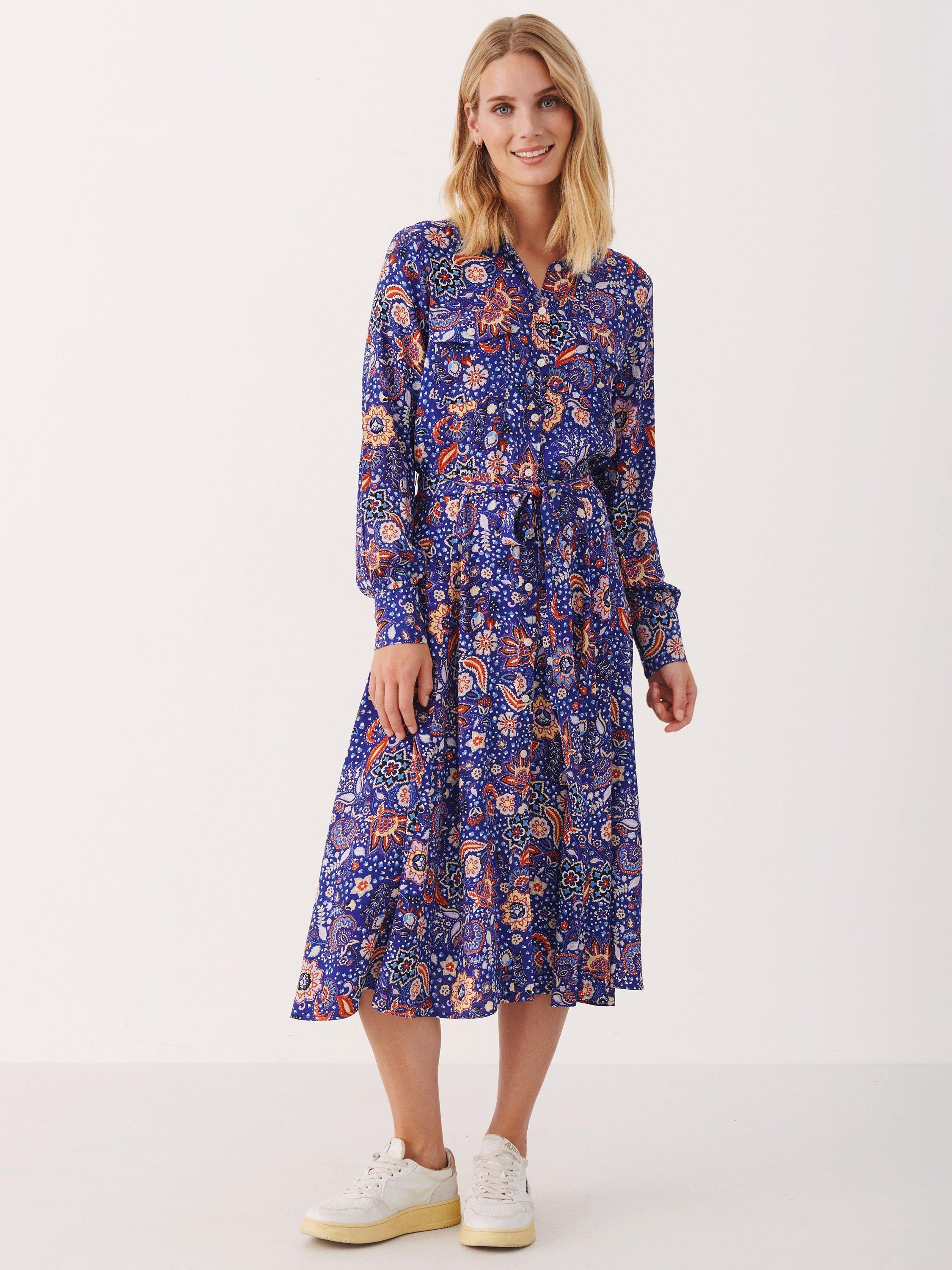 Part Two True Shirt Dress, Bluing Wallpaper