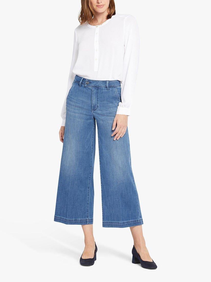 NYDJ Mona Wide Leg Cropped Jeans, Stunning
