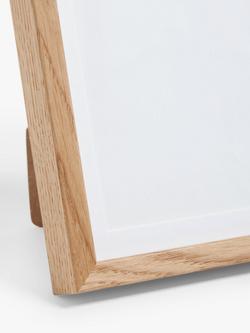 John Lewis Fine Oak Wood Photo Frame & Mount, Natural - view 2, Natural