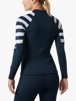 Helly Hansen Waterwear Half-Zip Women's Jacket - view 2, Navy Stripe