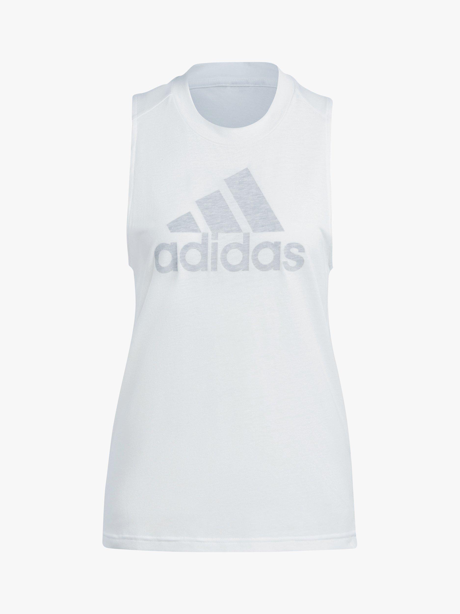 adidas Sportswear Future Icons Winners 3.0 Gym Vest, White Melange